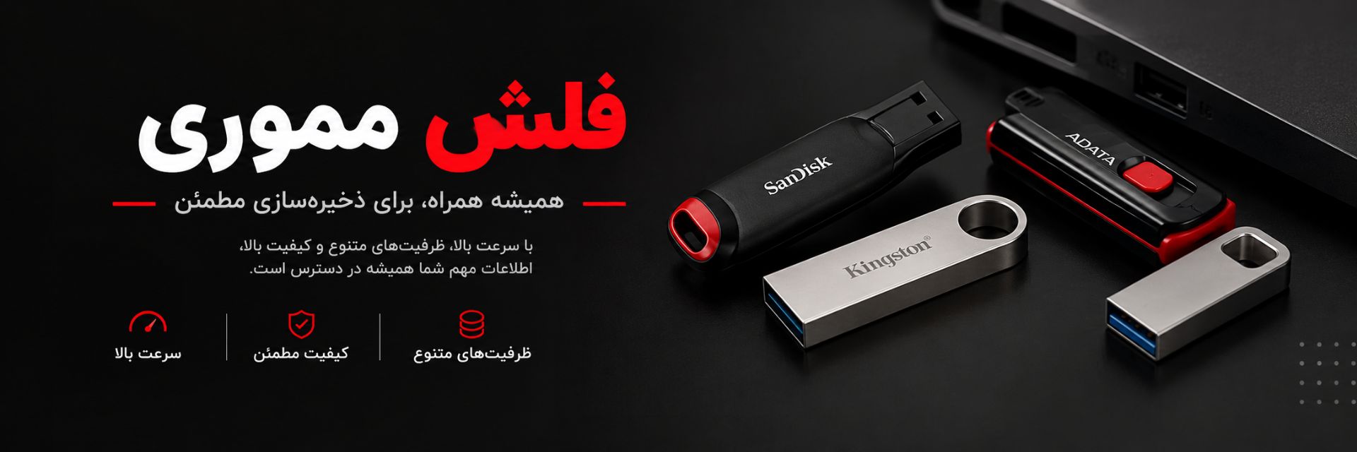 خرید انواع فلش از صباسیستم