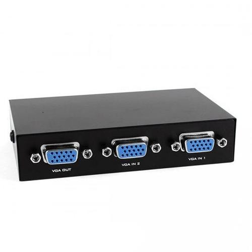 سوییچ VGA-15-2، دو ورودی یک خروجی، پشتیبانی از رزولوشن Full HD 1920×1080، گارانتی سلامت کالا