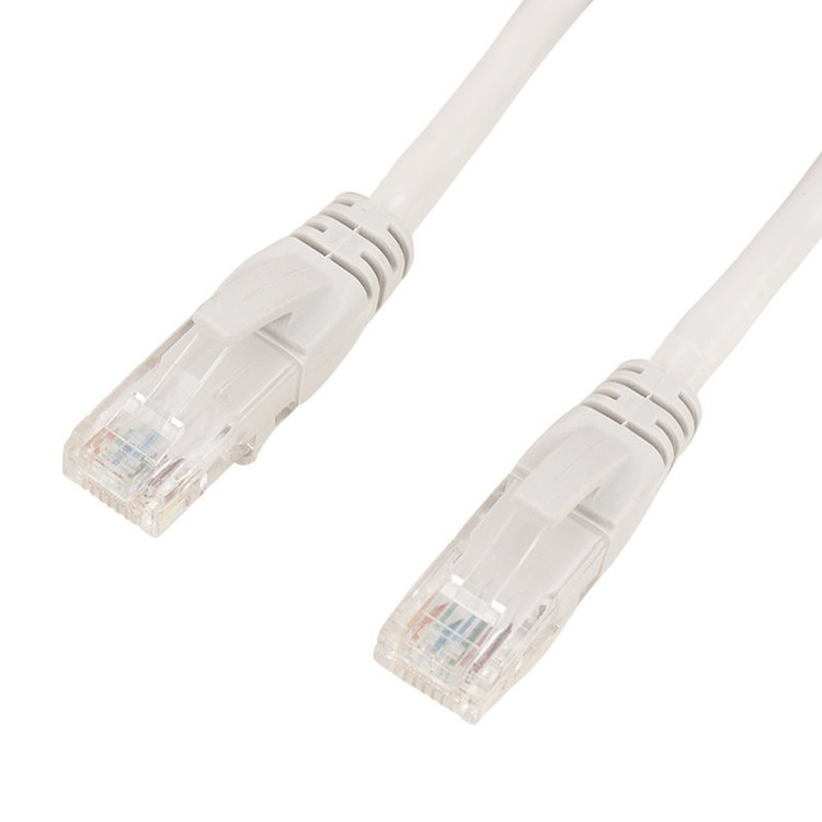 کابل گریت CAT6 15m، کابل شبکه ۱۵ متر، کانکتور Snagless، روکش PVC مقاوم، گارانتی سلامت کالا