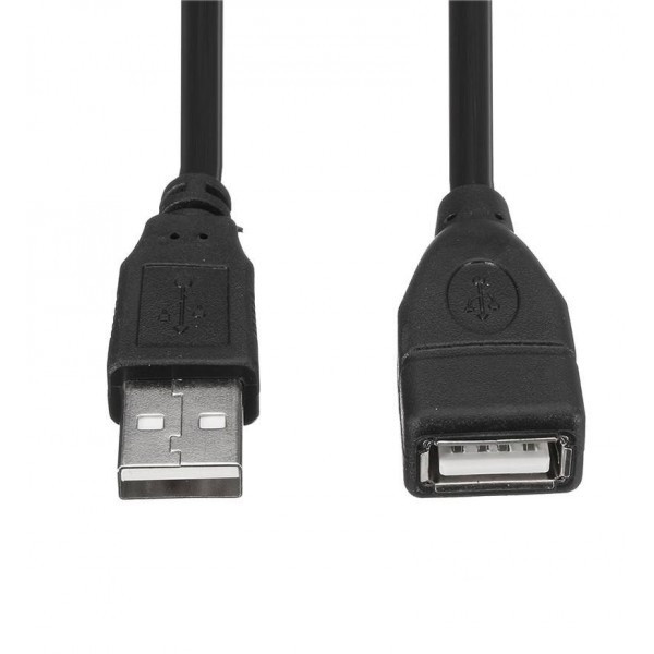کابل افزایش طول یو اس بی گریت 10 متری، کابل USB اکستنشن 10 متر، کانکتور USB نر به مادگی، مناسب پرینتر و موس و کیبورد