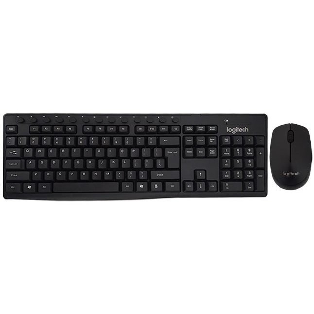کیبورد و ماوس بی سیم لاجیتک MK290، سازگار با Windows و Mac، دارای بخش Number Pad، کیفیت ساخت عالی، محصول تست شده