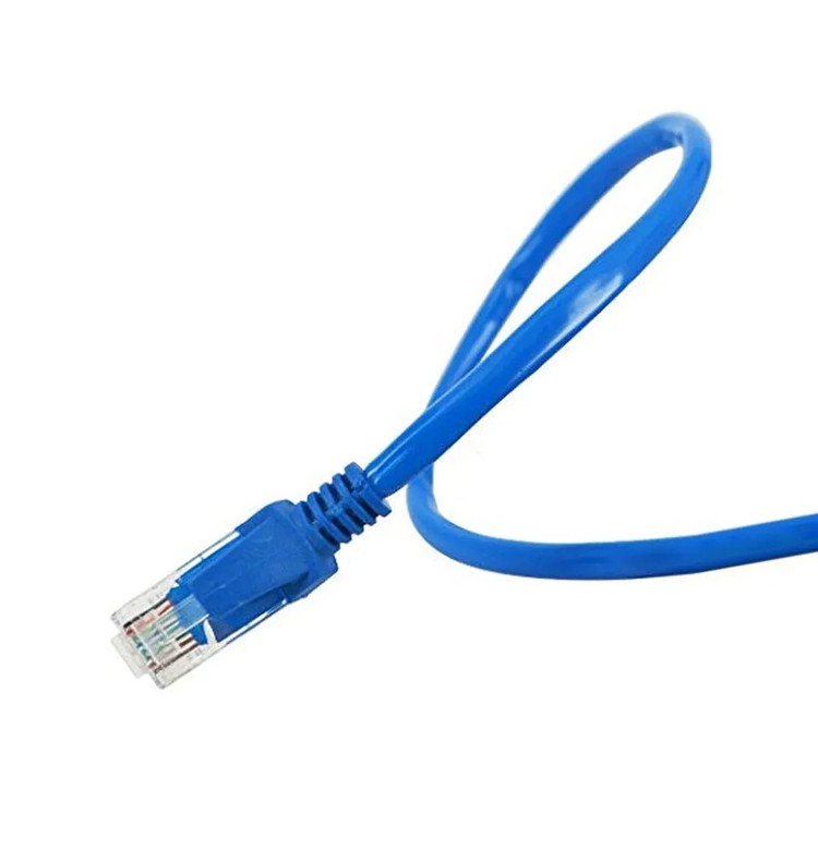 کابل شبکه بلدن Cat6 3 متری، پچ کورد شبکه، کابل اترنت 3 متر، اتصال RJ45 دوسر، هادی مس خالص 24 AWG