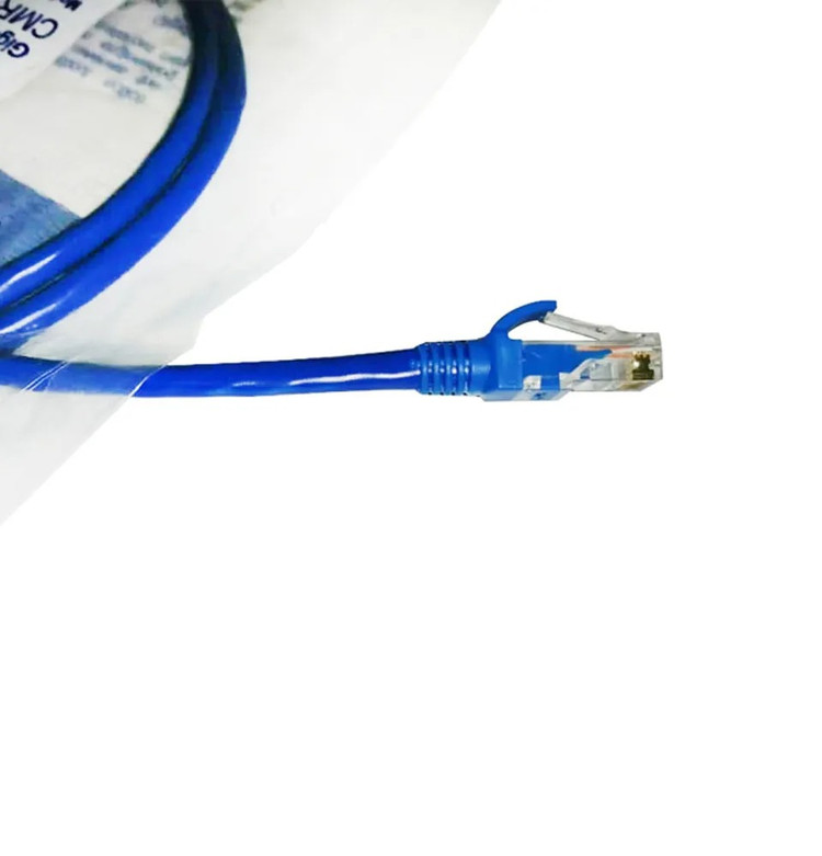 کابل بلدن Cat6 3m، برند بلدن، کابل پچ کورد 3 متر، روکش LSZH طوسی، استاندارد Cat6، گارانتی سلامت کالا
