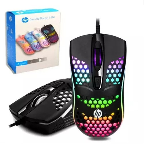 ماوس کامپیوتر HP مدل S600، کلیدهای مکانیکی با فنر فلزی، بازخورد دقیق، سازگار با ویندوز و لینوکس، گارانتی سلامت کالا