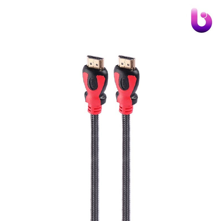 کابل گریت GR-10m 10 متری HDMI، کانکتور سری فلزی، استاندارد High-Speed، مناسب پروژکتور سقفی و سالن کنفرانس