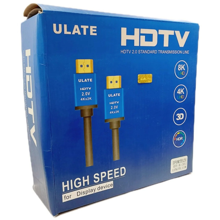 کابل HDMI آی فورتچ 15 متری 4K 2.0، کابل HDMI 15 متر، اتصال پروژکتور و تلویزیون در فواصل دور، مناسب مساجد و سالن کنفرانس