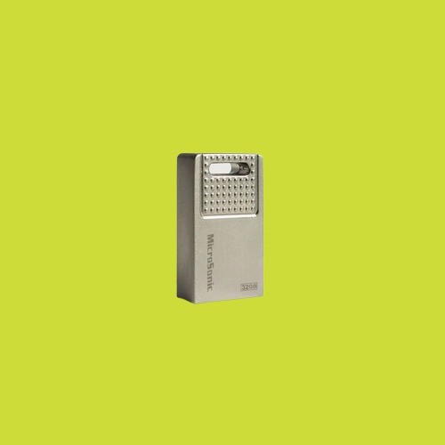 فلش Mini Drive میکروسونیک 32GB، مقاوم در برابر آب و ضربه، بدنه فلزی ضد خش، مناسب ذخیرهسازی عکس و موسیقی