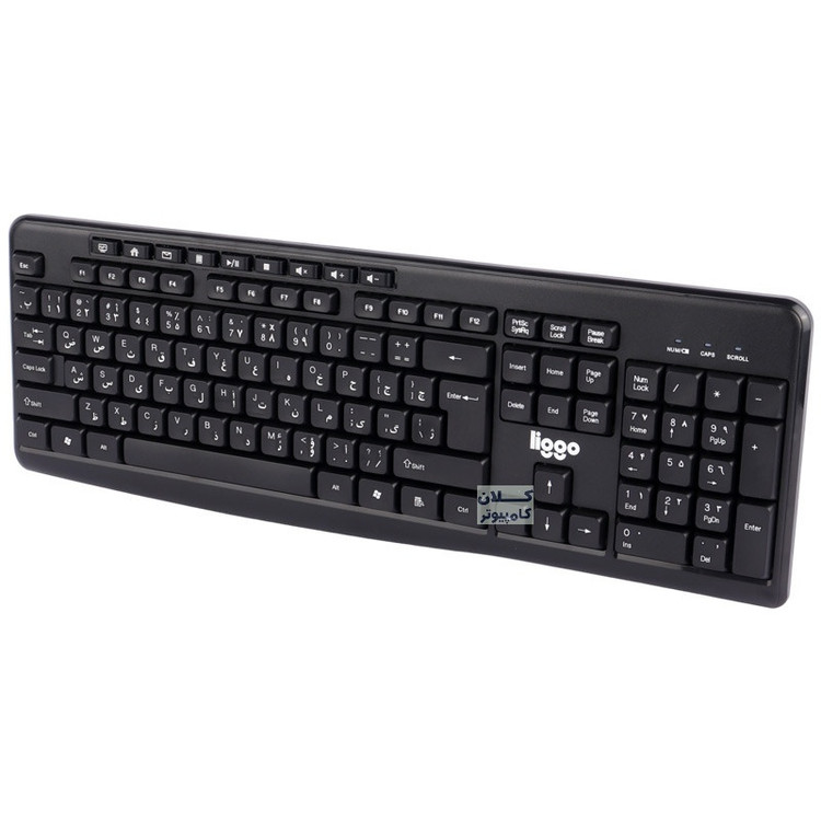 کیبورد و ماوس بی سیم لیگو KW807، سازگار با Windows و Mac، دارای استاندارد CE و FCC، کیفیت ساخت عالی، قیمت اقتصادی