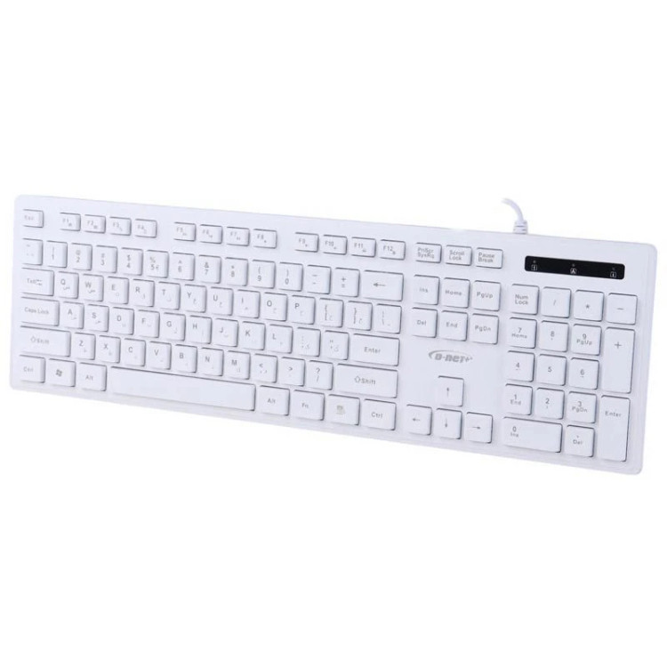 کیبورد سیمی دی نت مدل DT-991، مقاوم در برابر رطوبت، تایپ نرم و روان، مناسب کافی نت و کتابخانه، گارانتی سلامت کالا