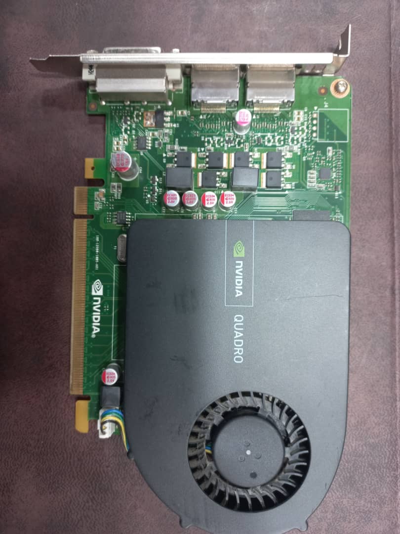 کارت گرافیک استوک Nvidia Quadro 2000 ظرفیت 1GB کلاس DDR5
