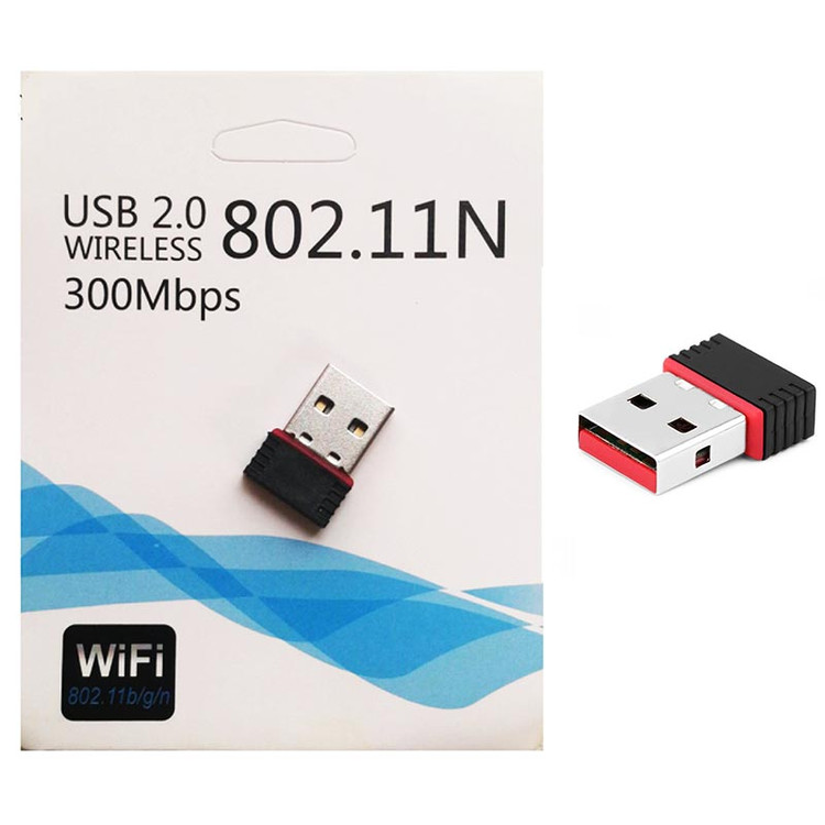 کارت شبکه USB 802.11n، اتصال آسان به وای فای، مناسب لپ تاپ و کامپیوتر رومیزی، نصب Plug & Play، گارانتی سلامت کالا