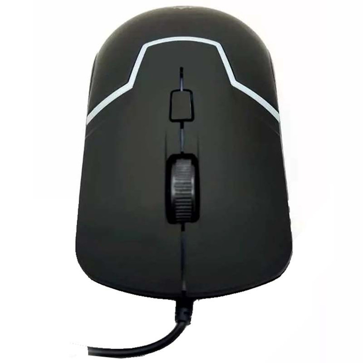 ماوس کینگ دام KD-001 سیمی، اتصال USB، Plug & Play، کابل ۱.۵ متری، کلید تنظیم DPI، گارانتی سلامت کالا