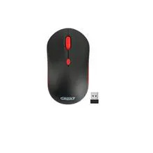 ماوس GREAT GR-830 بیسیم، دقت ۱۶۰۰ DPI، حسگر اپتیکال، Plug & Play بدون نیاز به درایور، گارانتی سلامت کالا