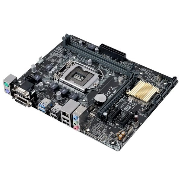 باندل مادربرد ایسوس H110M-K و پردازنده Intel Pentium G4400، سوکت LGA1151، چیپست H110، فرم فاکتور Micro ATX، همراه با فن اورجینال و پنل پشتی