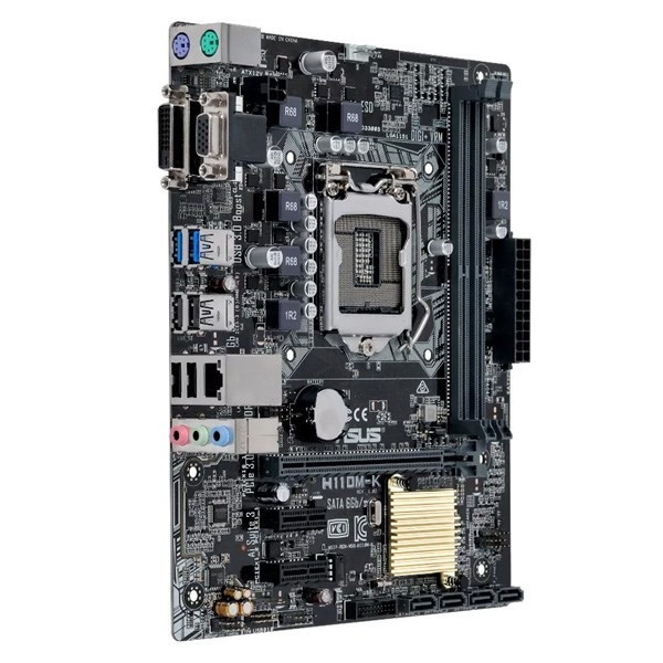 باندل ایسوس H110M-K، پردازنده ۳.۳ گیگاهرتزی اینتل Pentium G4400، ۲ هسته و ۲ رشته، گرافیک Intel HD 510، مصرف انرژی ۵۴ وات