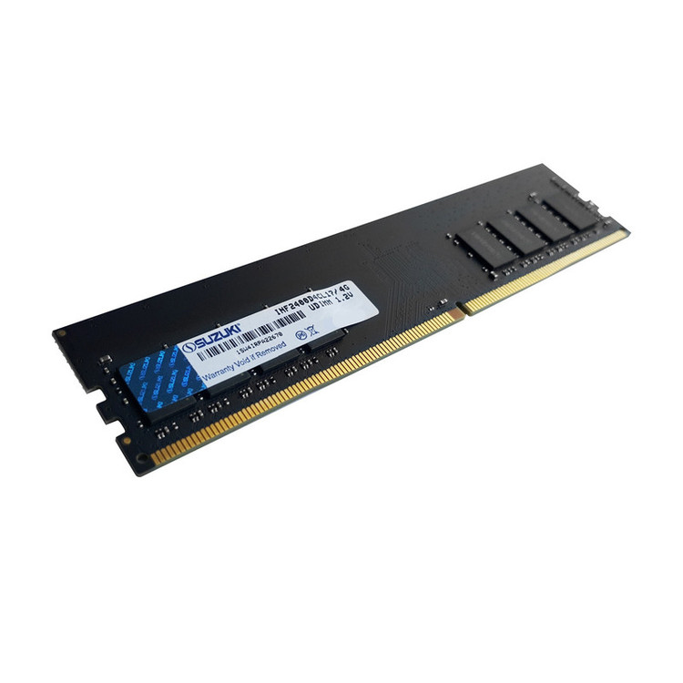 رم دسکتاپ سوزوکی 4 گیگابایت DDR4 2400، مناسب ارتقای کامپیوترهای دارای مادربرد DDR4، قیمت اقتصادی