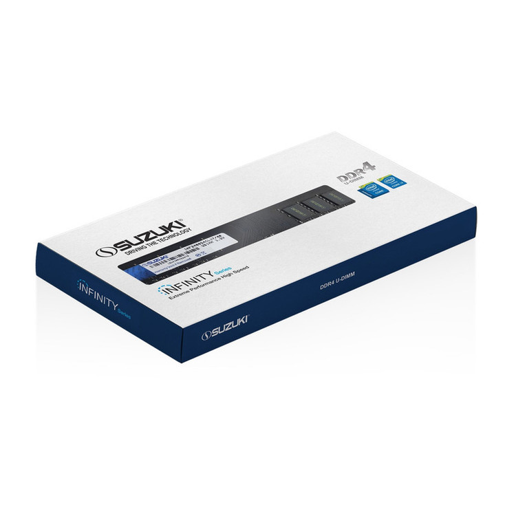 رم سوزوکی 4 گیگابایت DDR4 2400 مگاهرتز CL17، حافظه رم دسکتاپ 4 گیگ، فرم فاکتور U-DIMM 288 پین