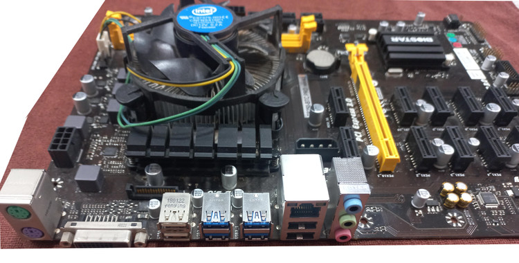 باندل بایواستار TB250-BTC PRO و Intel Pentium G4560، انتخابی ایدهآل برای ماینرهای حرفهای ارز دیجیتال، کیفیت عالی، قیمت مناسب، محصول تست شده