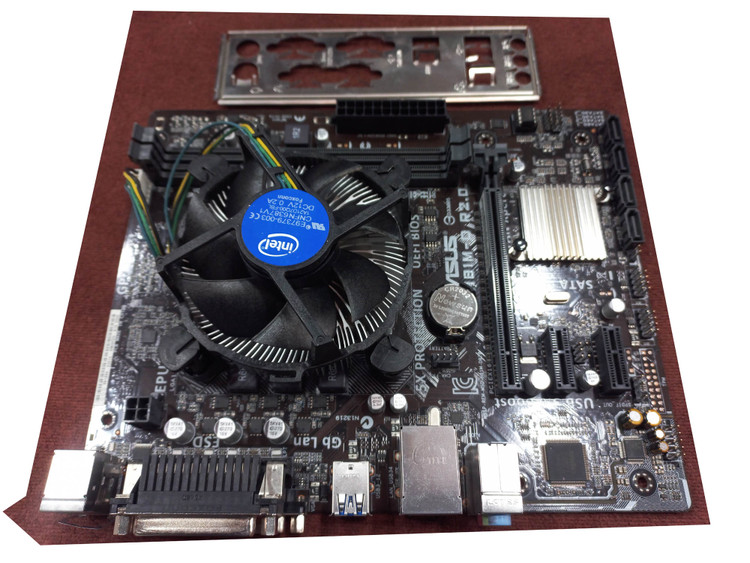 باندل مادربرد ایسوس H81M-D و CPU Intel Celeron G1820، مناسب ارتقای سیستم های قدیمی، مصرف انرژی ۵۳ وات، قابل ارتقا به Core i3/i5/i7
