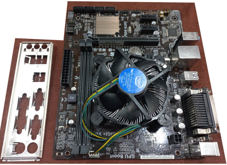 مادربرد ایسوس مدل H81M-D به همراه پردازنده Celeron G1820، پشتیبانی از ویندوز، شبکه گیگابیت، صدای ۸ کاناله، گارانتی سلامت کالا
