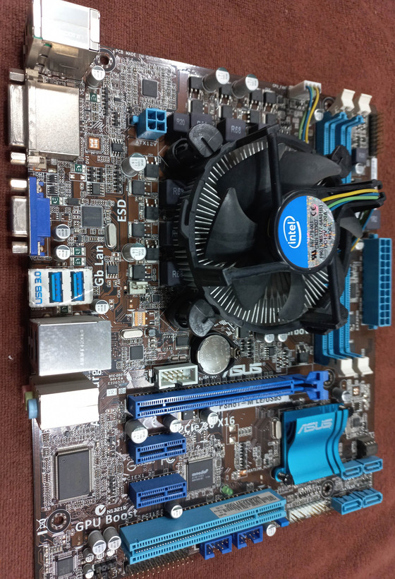 باندل ایسوس P8H61-M LE USB3 و Intel Core i3-2120، انتخابی ایده آل برای کاربران اداری و دانشجویی با بودجه محدود، کیفیت عالی، قیمت مناسب، محصول تست شده