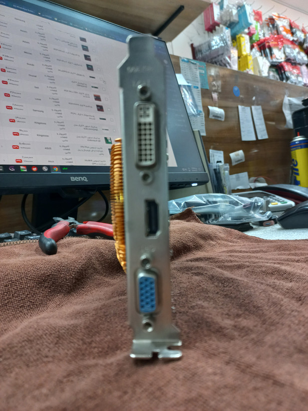 کارت گرافیک ATI Radeon HD 4650 1GB DDR2، خروجی HDMI و DVI و VGA، بدون نیاز به برق جداگانه، گارانتی سلامت کالا، ارسال سریع