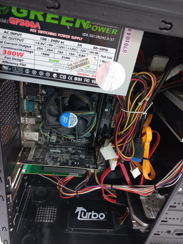 کیس کامل اورکول، سیستم اداری قدرتمند، کیس شیشه ای، I5 3330، رم ۸ گیگ، SSD 128، هارد ۱ ترابایت، کارت گرافیک ۱ گیگ DDR5، کامپیوتر اقتصادی