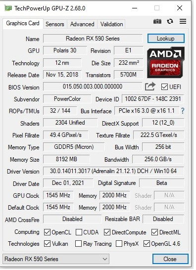 کامپیوتر گیمینگ اورکول دیواره مات، گیگابایت Z87 با فناوری Ultra Durable، Core i5 نسل چهارم ۳.۹ گیگاهرتز، RX590 8GB، رم ۱۶ گیگ