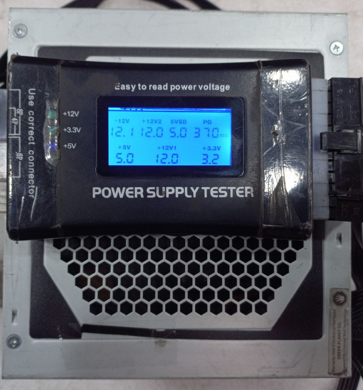 پاور گرین GP330A-ESD، پاور غیر ماژولار 330 وات، کانکتور 20+4 پین، 3 پورت SATA، Active PFC