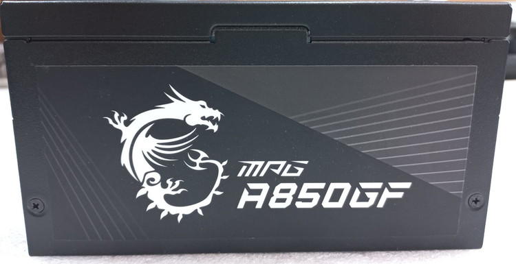 پاور ام اس آی مدل MAG A850GF، منبع تغذیه 850 وات MSI، پاور کامپیوتر 80PLUS Gold، کابل کشی تمام ماژولار، گارانتی ۱۰ ساله