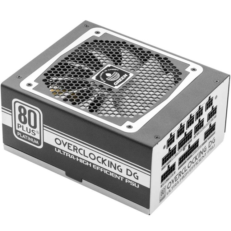 پاور کامپیوتر Green GP1050B-OCDG، توپولوژی Half-Bridge + LLC Resonant، پروتکشن های ایمنی OCP و OVP و SCP، حالت Fanless