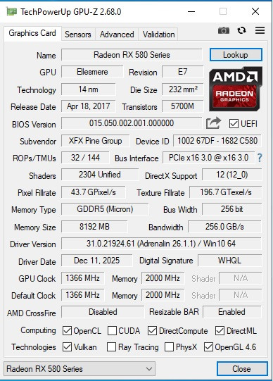 کیس کامل اورکول استوک، Intel Core i5 12400F، RX580 8GB، رم ۱۶ گیگ، SSD 128 و هارد 500، کیس با طراحی جذاب و RGB