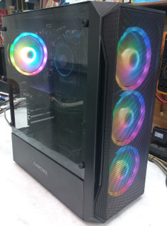 سیستم کامل اورکول، پردازنده ۶ هسته ای اینتل نسل ۱۲، ۱۶ گیگابایت رم، RX580 8GB، کیس با نورپردازی RGB، گارانتی سلامت کالا
