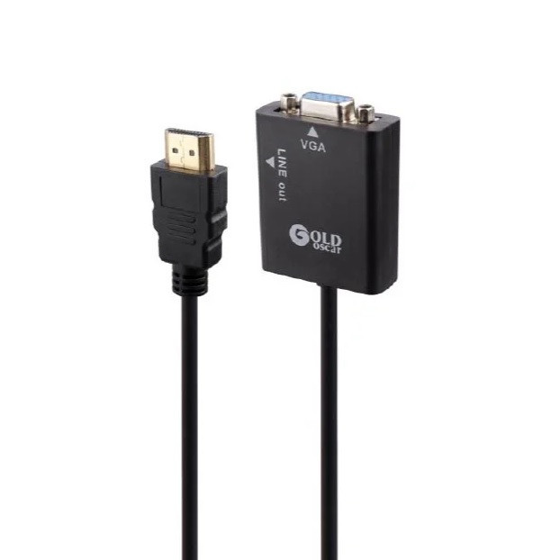 مبدل تصویر HDMI به VGA برند اسکار، کاربردی برای نمایشگرها و پروژکتورهای سازگار