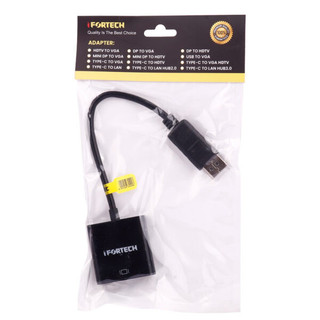 مبدل DisplayPort به VGA برند IFortech، مناسب اتصال کامپیوتر و نمایشگر