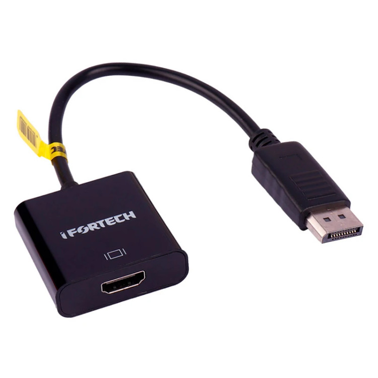 اتصال خروجی DisplayPort به ورودی HDMI با مبدل تصویر آیفورتک