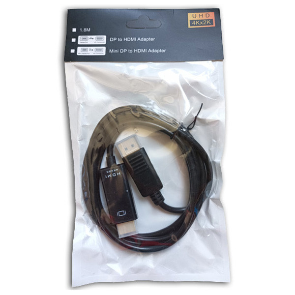 3. اگر کارت گرافیک یا لپتاپ شما خروجی DisplayPort دارد و نمایشگرتان از HDMI استفاده میکند، این کابل تبدیل میتواند راهکاری مناسب برای اتصال و انتقال تصویر باشد.