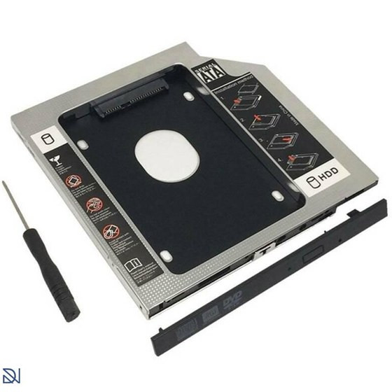 1. کدی هارد لپتاپ iFORTECH با ضخامت 9.5 میلیمتر، مناسب نصب HDD یا SSD دوم در محل درایو نوری لپتاپ.