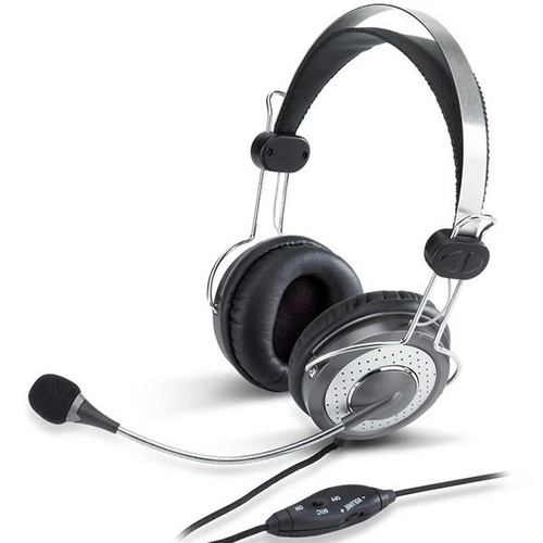 1. هدست جنیوس HS-04SU با میکروفون مجهز به کاهش نویز، مناسب مکالمات اینترنتی، جلسات آنلاین و استفاده روزمره.